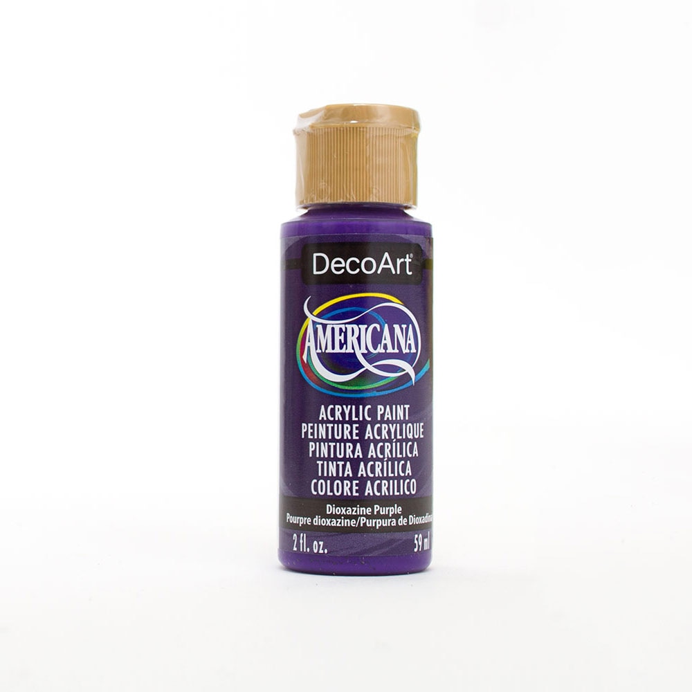 DecoArt, Acrylic, Art & School, Americana, 2 ounce, 30369, Dioxazine Purple